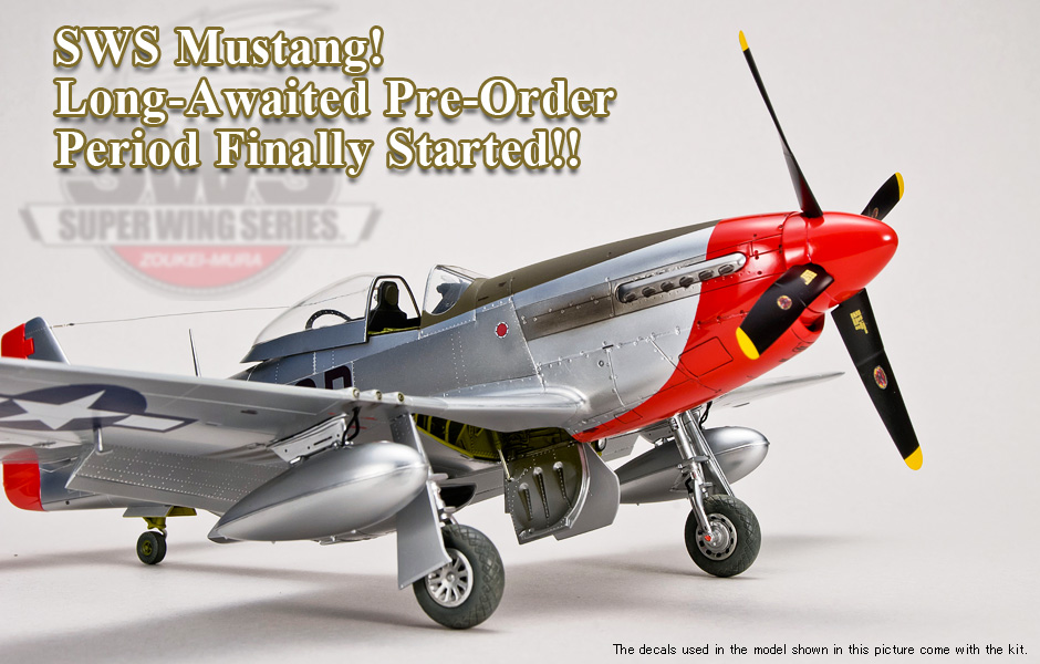 SWS Mustang! Long-Awaited Pre-Order Period Finally Started!!