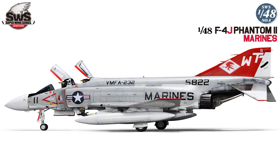 SWS 1/48 scale F-4J MARINES
