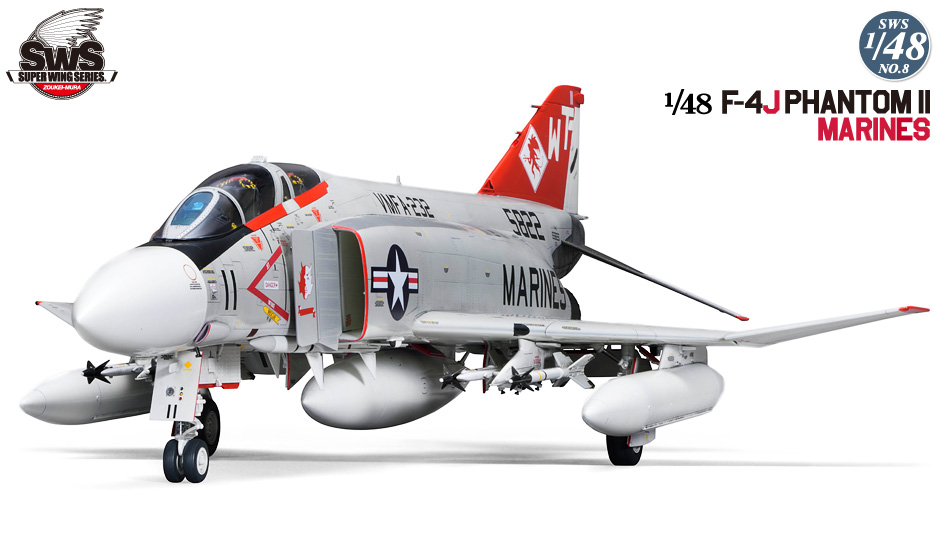 SWS 1/48 scale F-4J MARINES