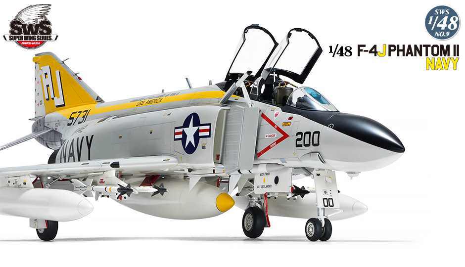 SWS 1/48 scale F-4J NAVY
