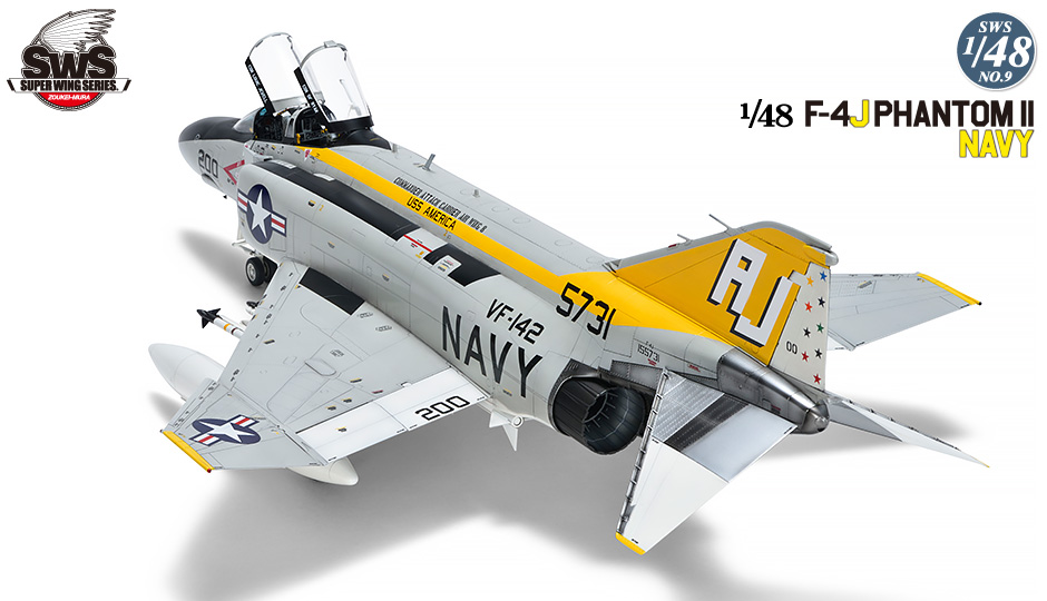 SWS 1/48 scale F-4J NAVY