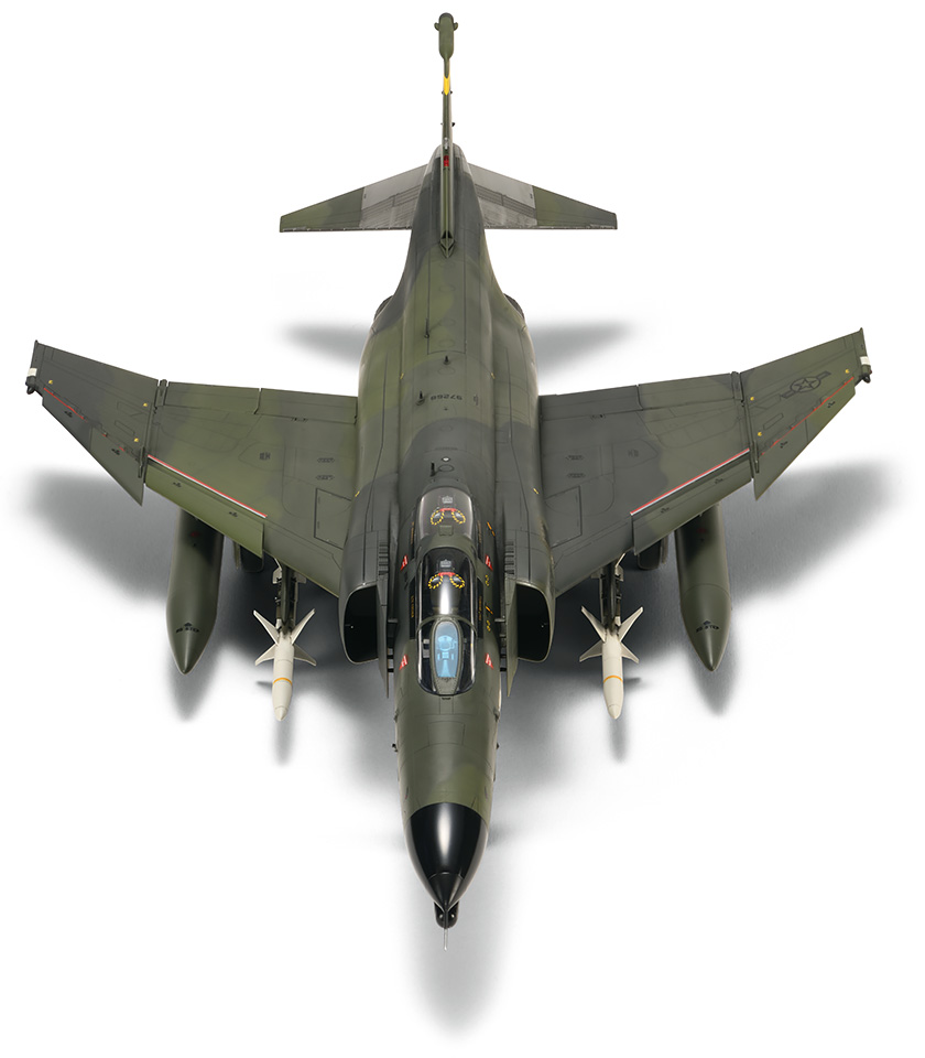 1/48 F-4G WILD WEASEL V Top view