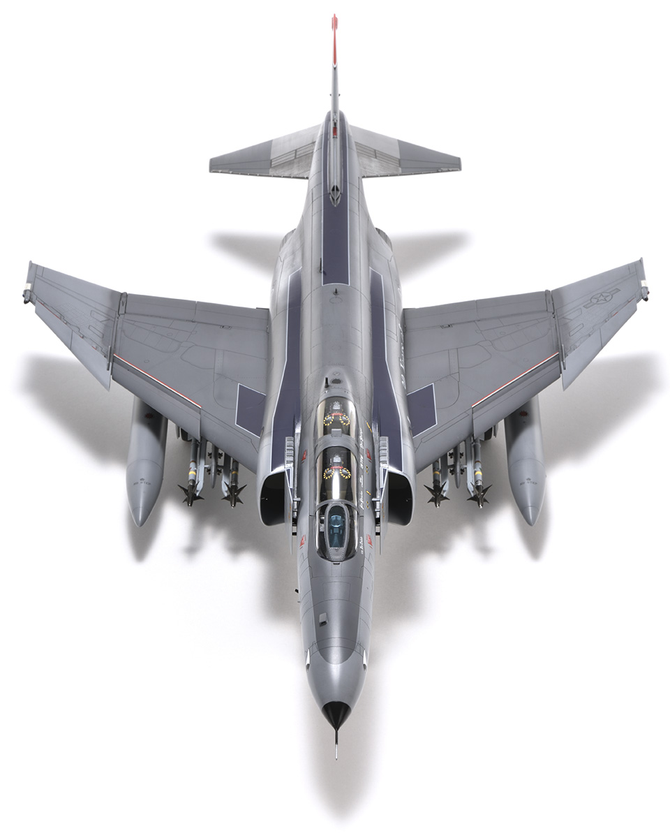 1/48 F-4E Late Top view