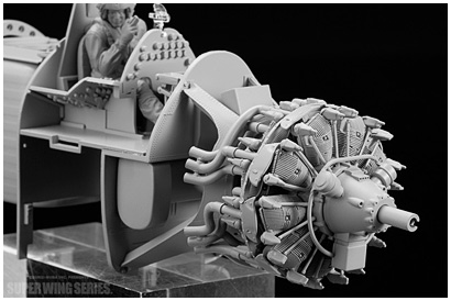 The Old Man Blog No 014 The R3350 Engine And The Cockpit Are Complete Zoukei Mura